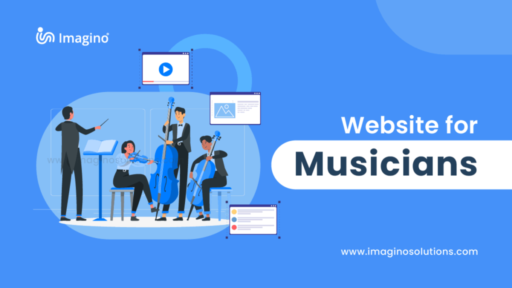 develop website for musicians